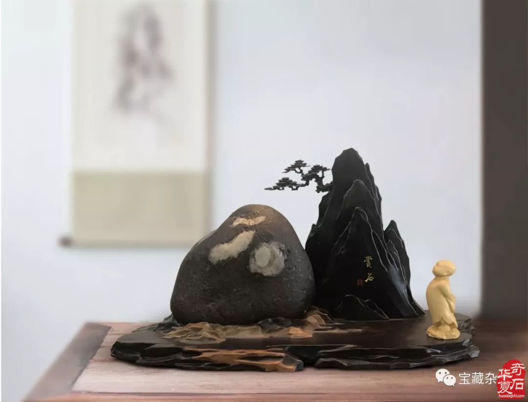 文字石有笔墨之味 点线之韵 抽象之美