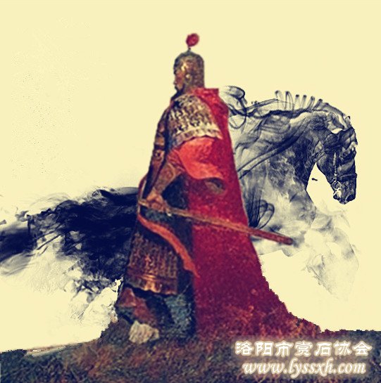 每日一石：长江烫画石《精忠报国》雅赏 图