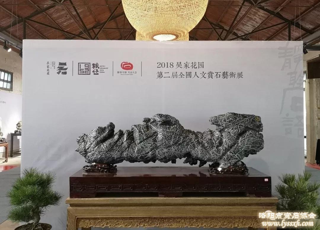 每日一石：灵璧石《龙骧虎步》赏析 图