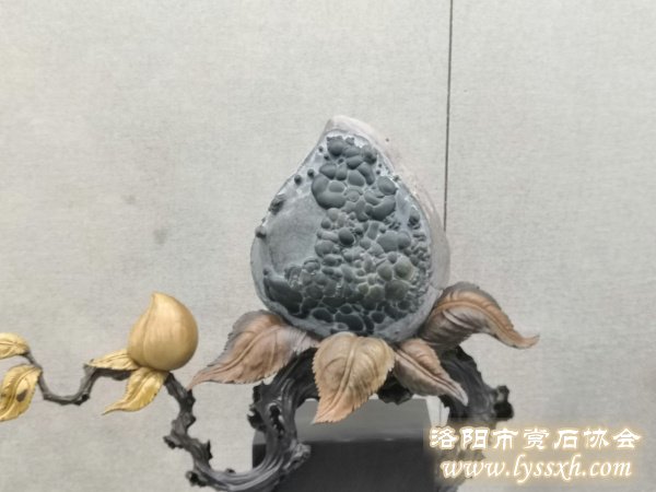 徐州老石友藏品联展上精品珍珠灵璧石