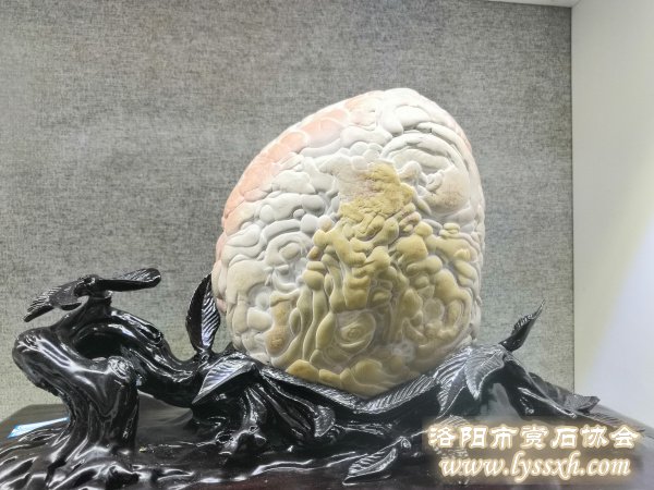 徐州老石友藏品联展上精品珍珠灵璧石