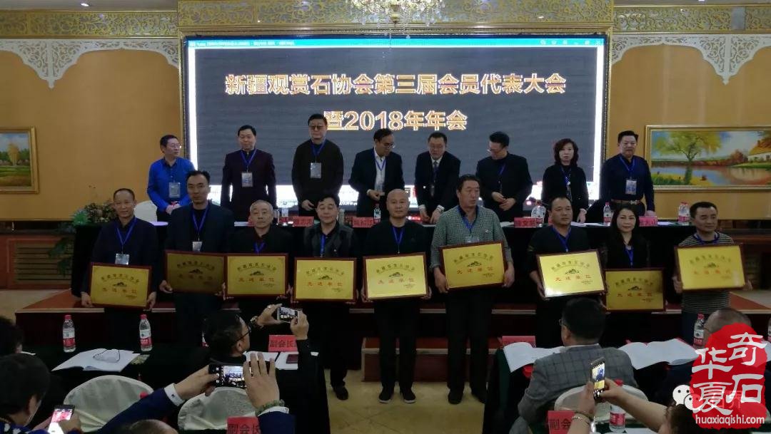 热烈祝贺卢桂民当选新疆观赏石协会新一届会长