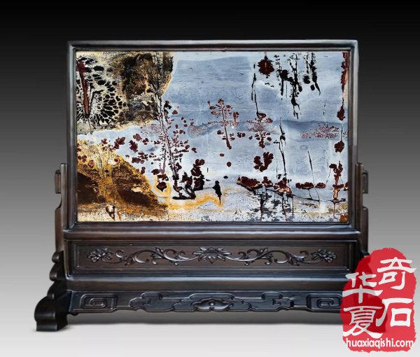 相约太原石博会 看国画石精品展 