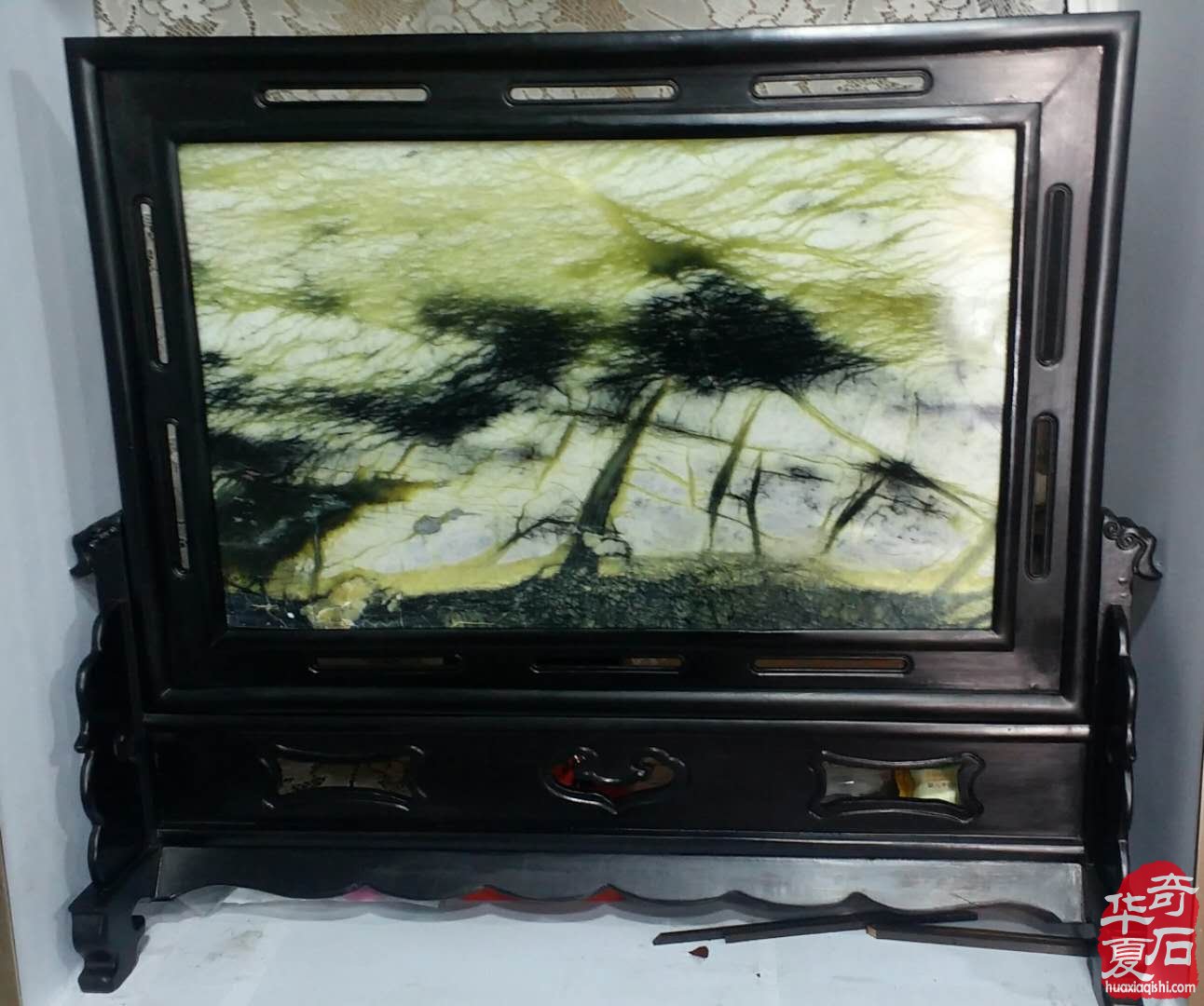 宽甸玉树石首次组团参访第一站洛阳石展