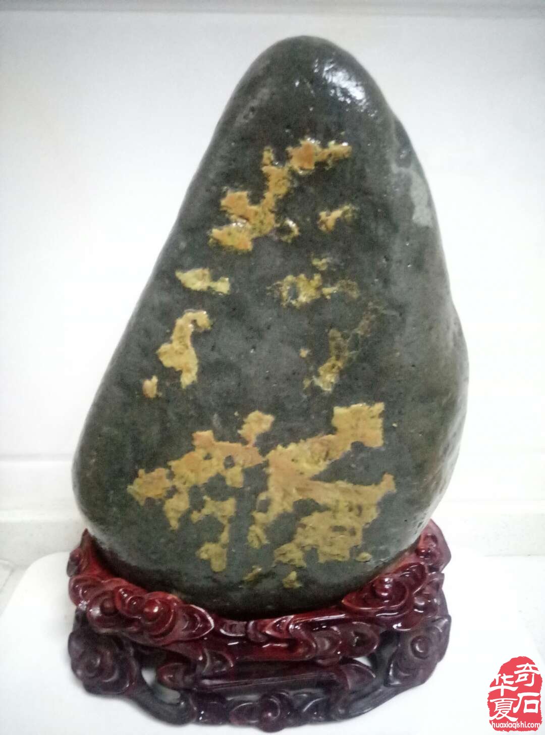 每日一石:河洛石《高寿鸿福》赏析 图