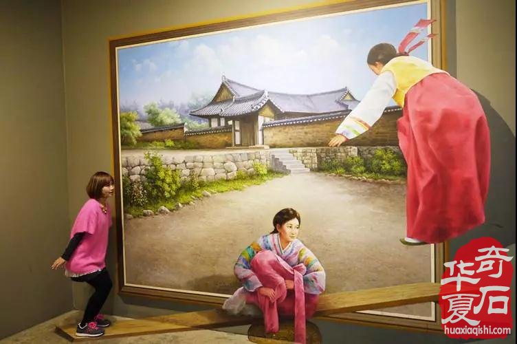 请看韩中第六届寿石文化交流怎么展