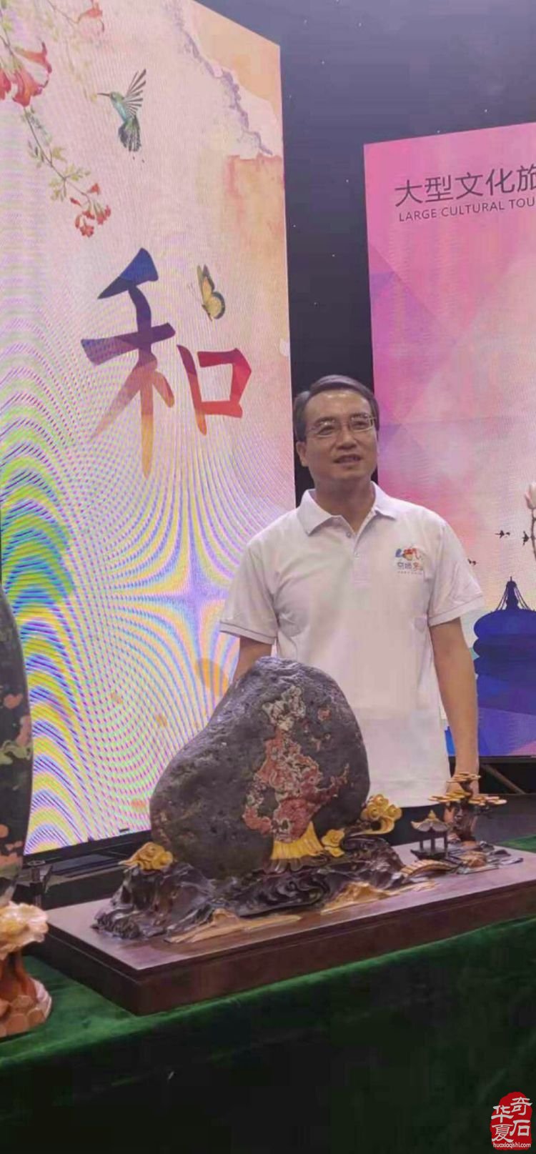 县委书记走进洛阳电视台演播厅深情讲述栾川独具特色的奇石美玉
