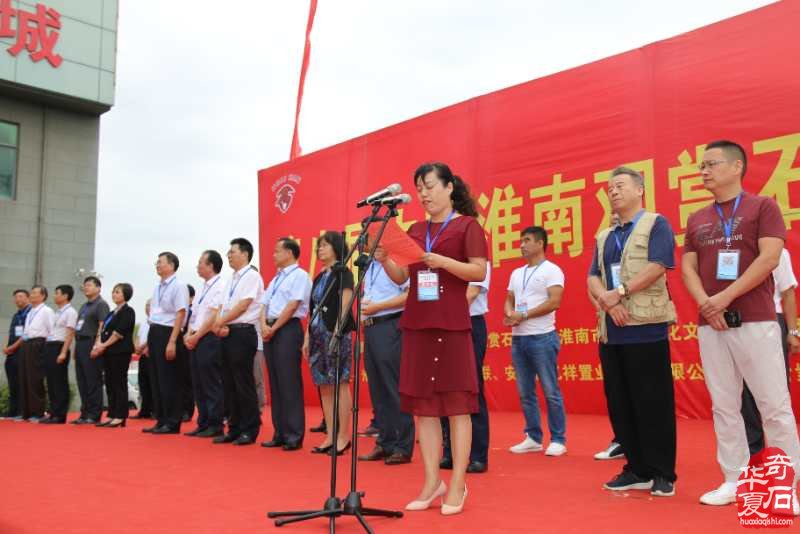 2019第八届中国淮南观赏石博览会在凤台亿联广场隆重开幕