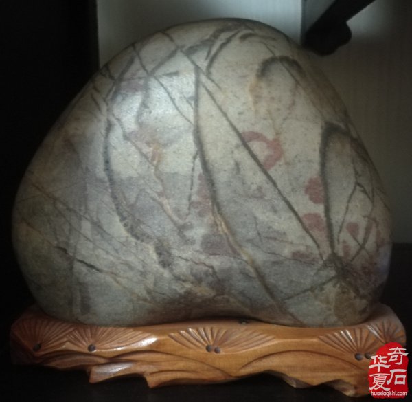洛阳石界资深玩家张子建收藏的早期黄河石