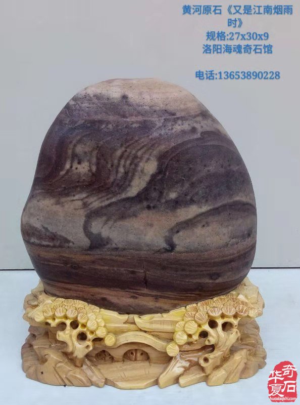 欣赏洛阳资深玩家胡志安收藏的河洛石 图