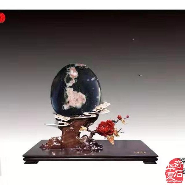 欣赏洛阳《玩石阁》收藏的奇石作品 图