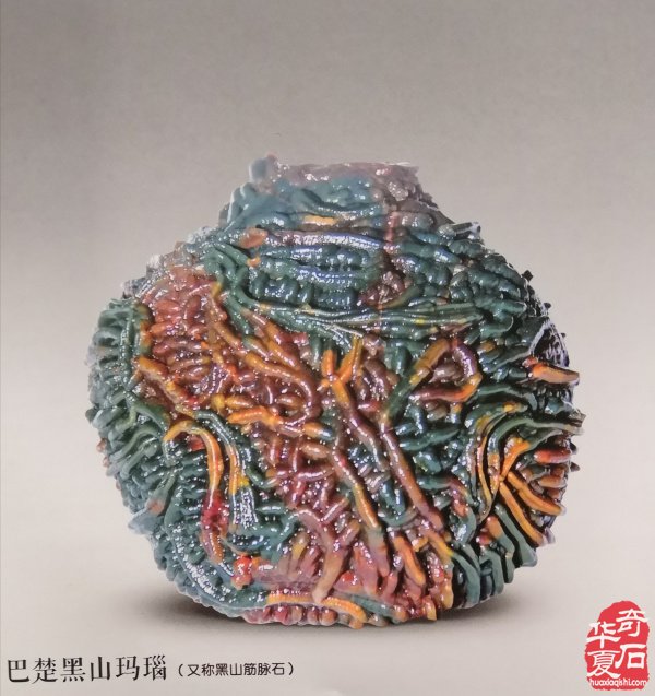 戈壁遗珍一一筋脉石 （组图）