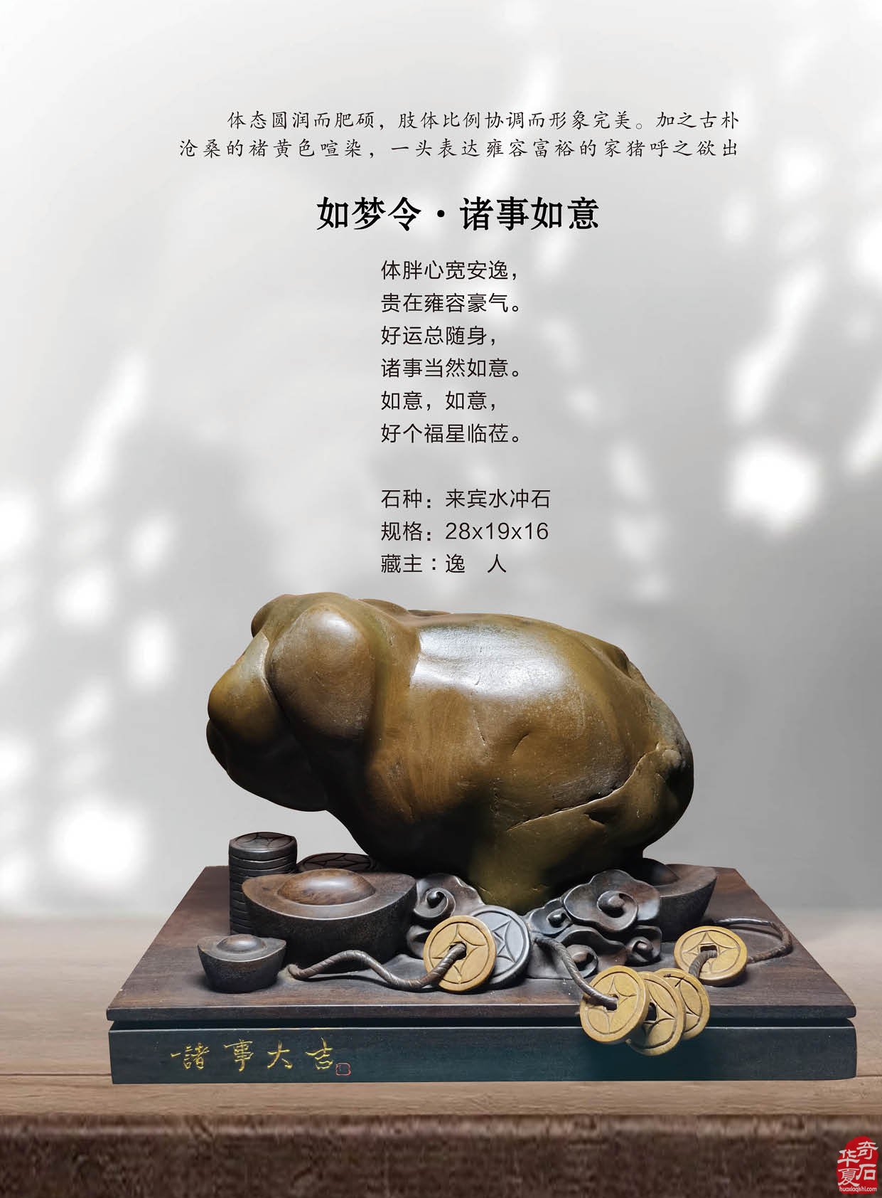最新版《于公赏石》杂志上线啦 组图