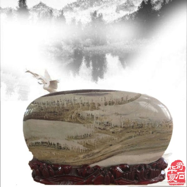 赏石玩石享受着大自然创造的神奇 图