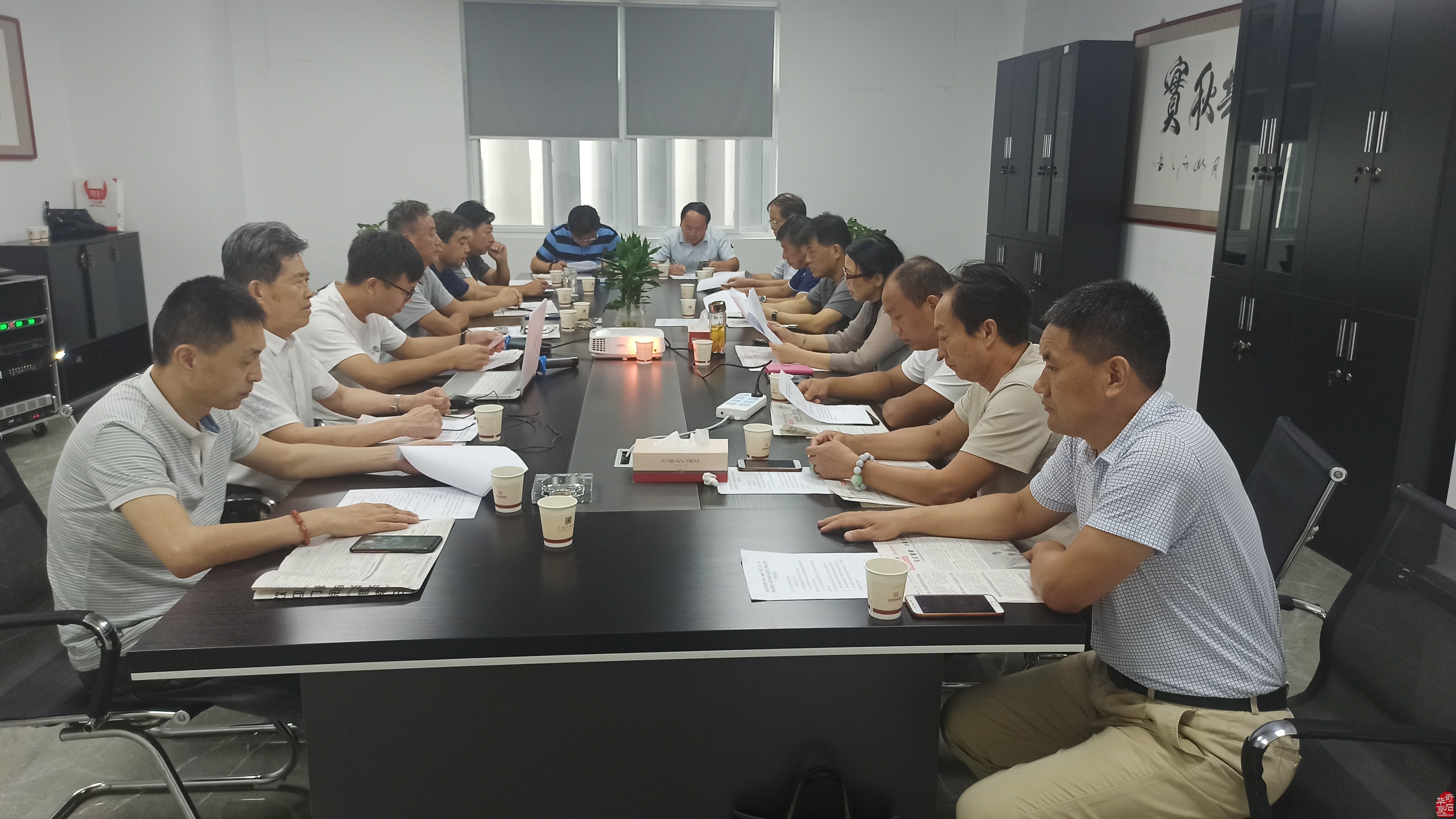 淮南观赏石博览会第二次推进工作会议