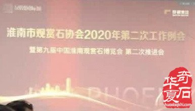 淮南观赏石博览会第二次推进工作会议