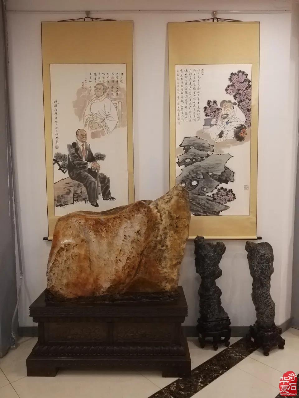 《石道千秋––古贤咏石图（24幅）》隆重开展