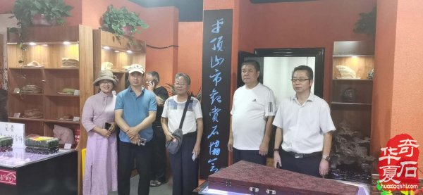 河北省观赏石协会文化高端访问团,来豫交流第三站,平顶山纪实。