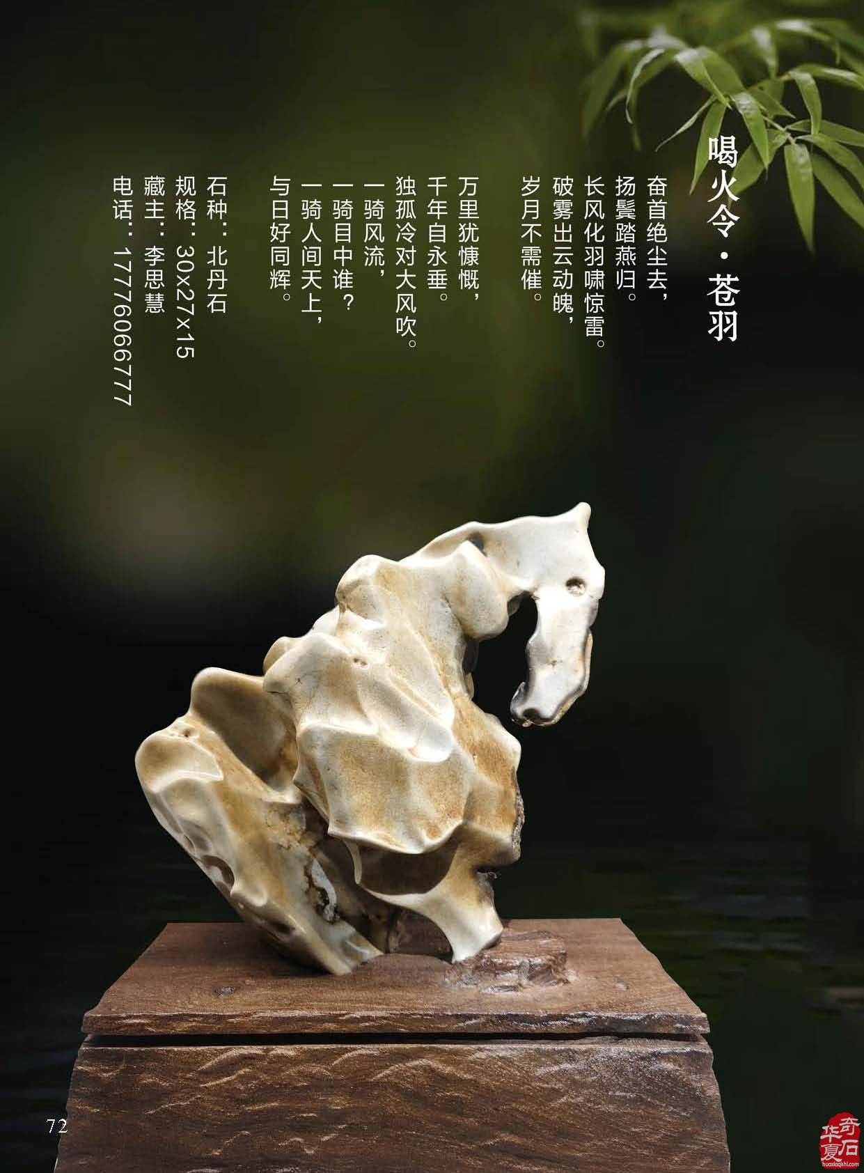 积极服务石友石商石展的《于公赏石》 图