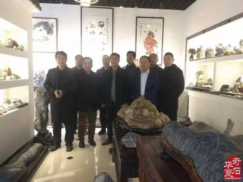 赏奇石*迎小雪 淮蚌定三地石友开展联谊交流活动