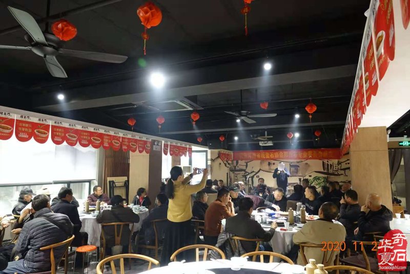 热烈祝贺河南省观赏石协会郑州市专业委员会成立 图