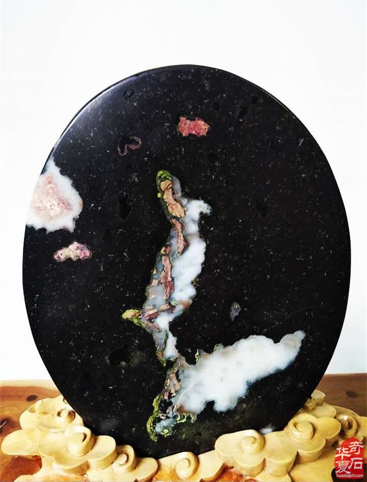 未来之星洛阳赏石界的小新兵马志刚 图