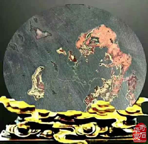 欣赏古朴厚重的黄河石绚丽多姿的荷花石 图