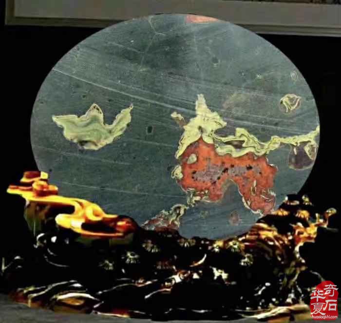 欣赏古朴厚重的黄河石绚丽多姿的荷花石 图