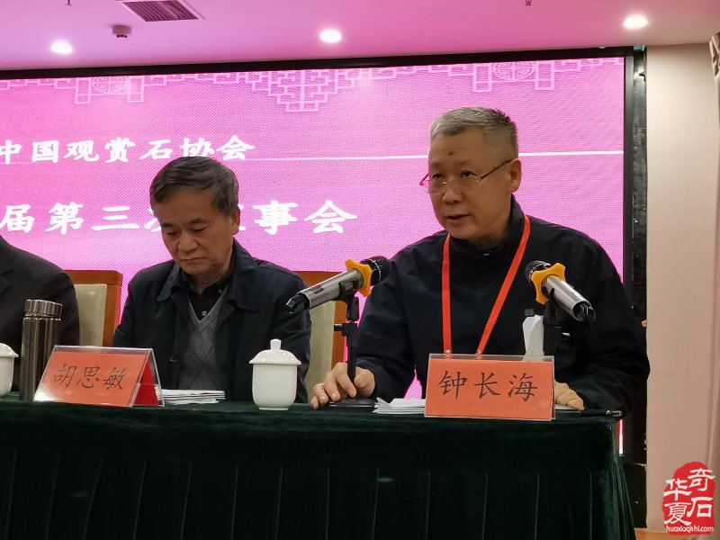 中国观赏石协会第三届第三次理事会隆重召开 图