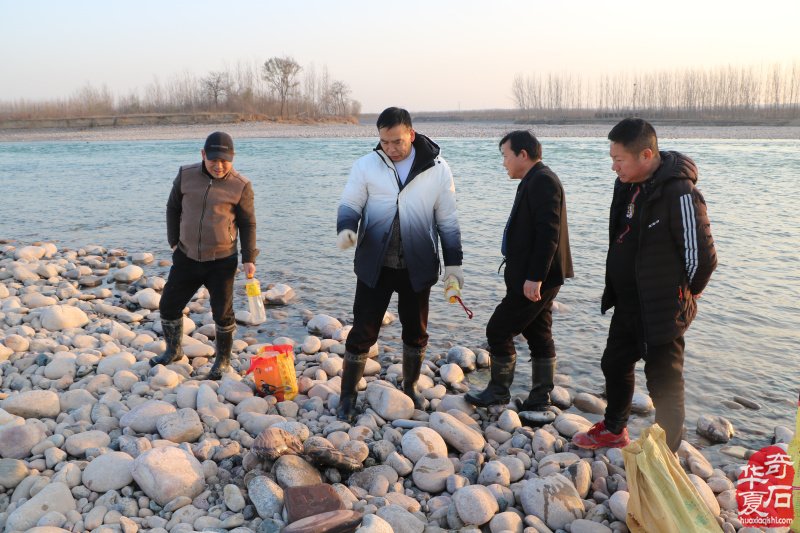黄河采风与大自然亲密接触觅石寻宝 图