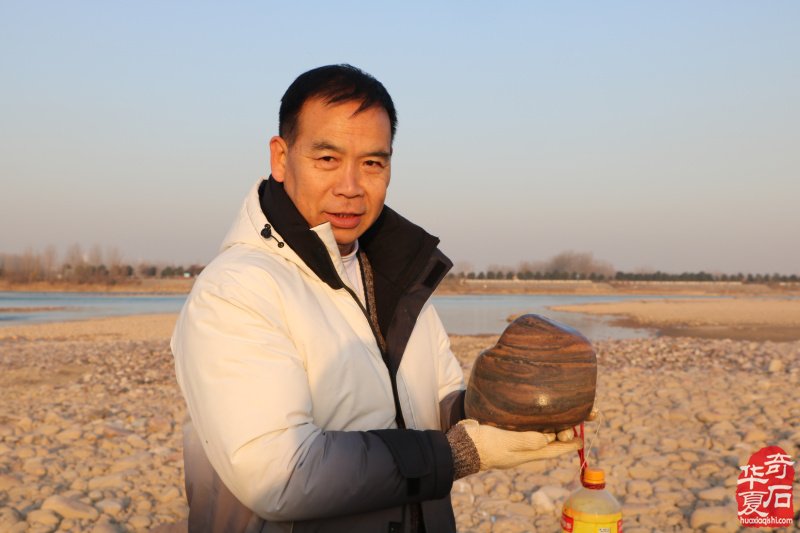 黄河采风与大自然亲密接触觅石寻宝 图