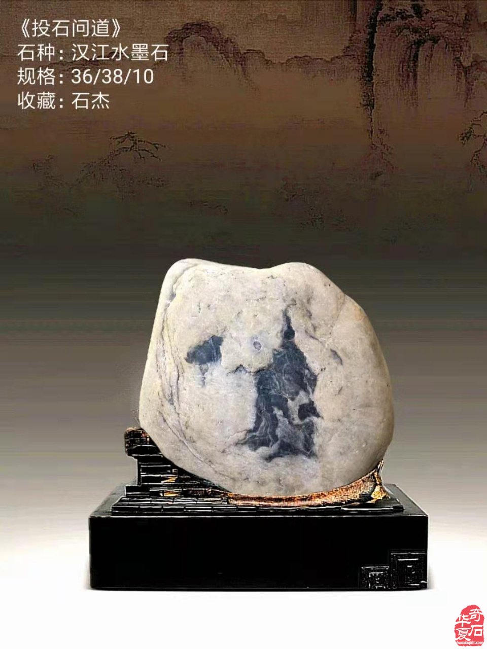 洛阳石展《汉江石会客厅》的汉江石来啦!