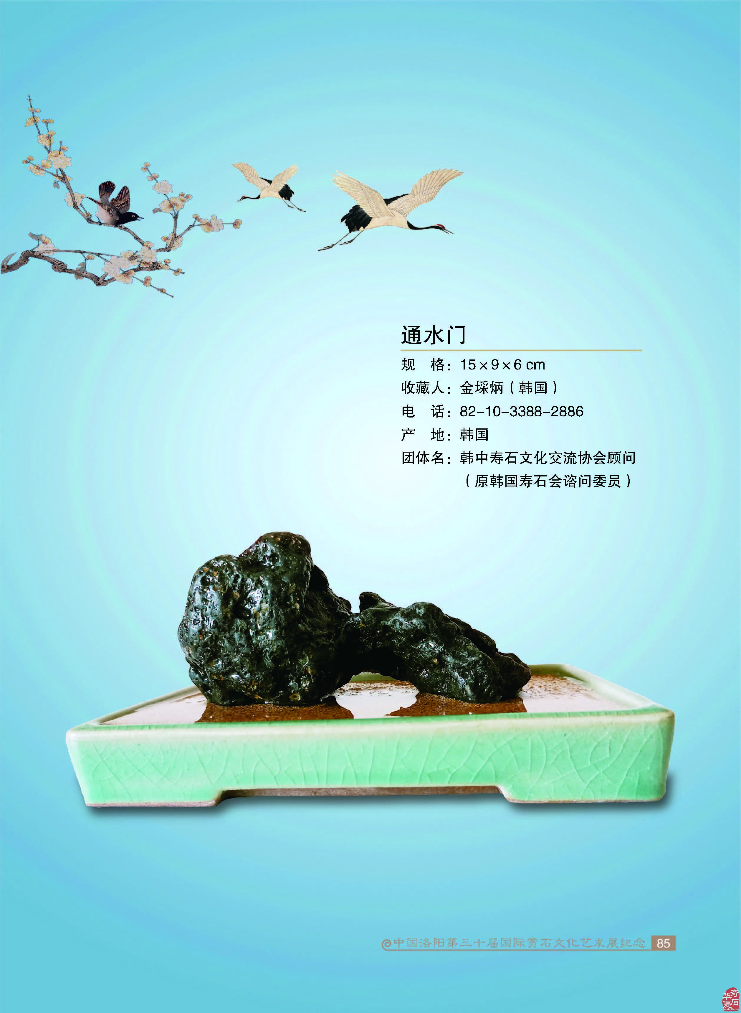 韩国33方美石助阵第三十届洛阳石展 图