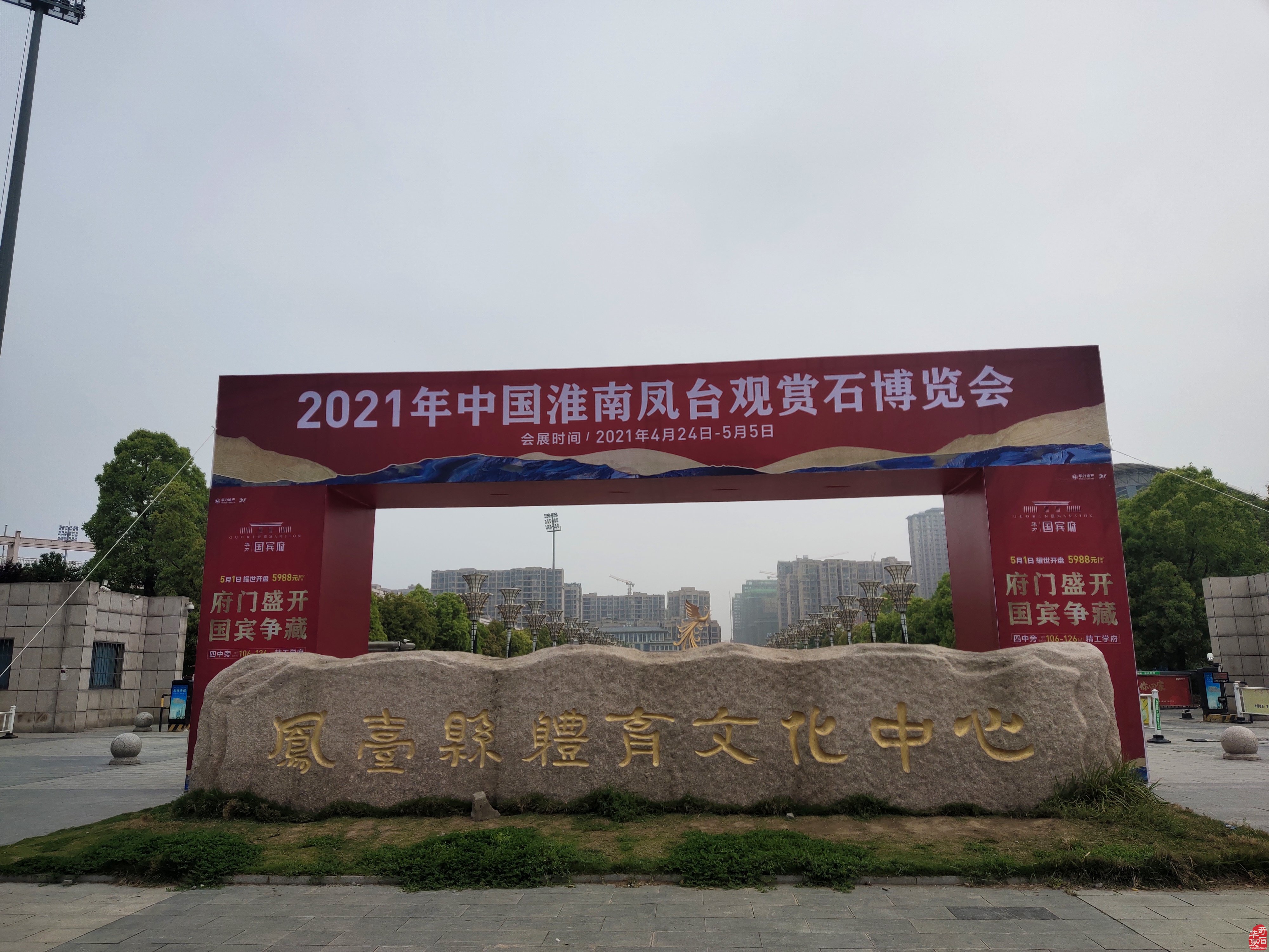 2021中国淮南凤台观赏石博览会开幕