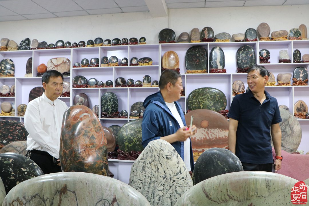 洛阳中原奇石城乔迁志喜中原石馆扬帆再起航