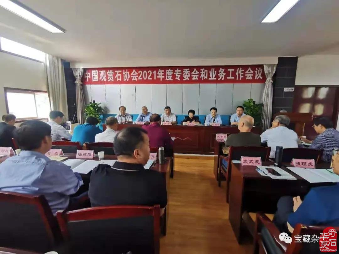 中国观赏石协会2021年度专委会和协会业务工作会圆满召开