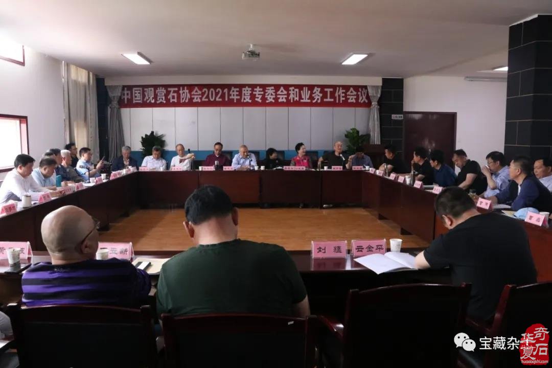 中国观赏石协会2021年度专委会和协会业务工作会圆满召开