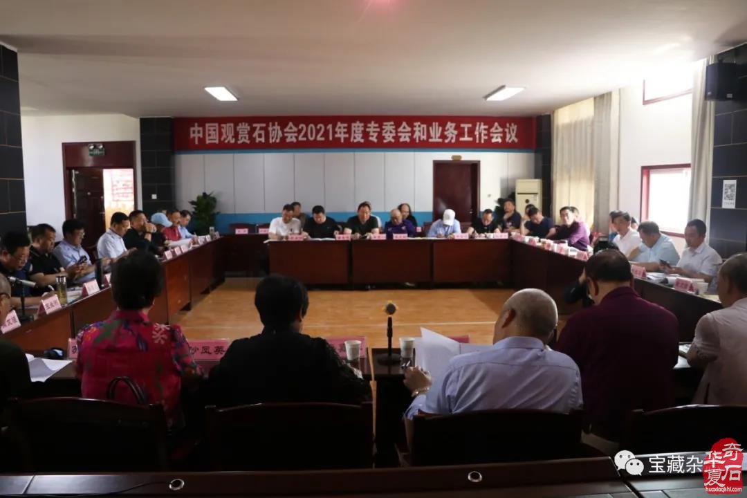 中国观赏石协会2021年度专委会和协会业务工作会圆满召开