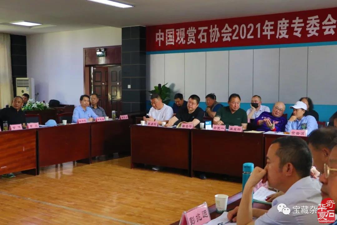 中国观赏石协会2021年度专委会和协会业务工作会圆满召开