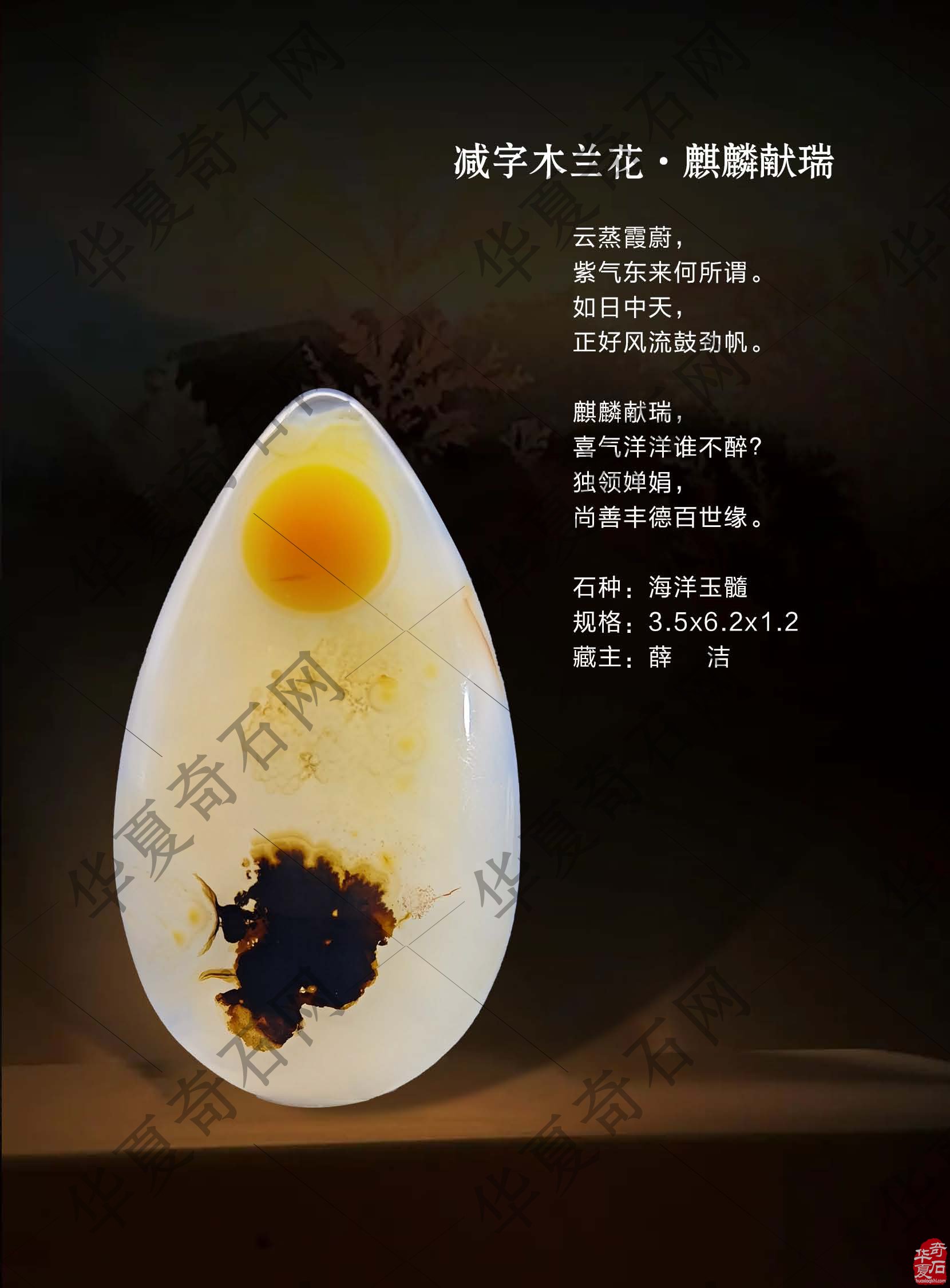 又上线了 新版《于公赏石》杂志与石友见面