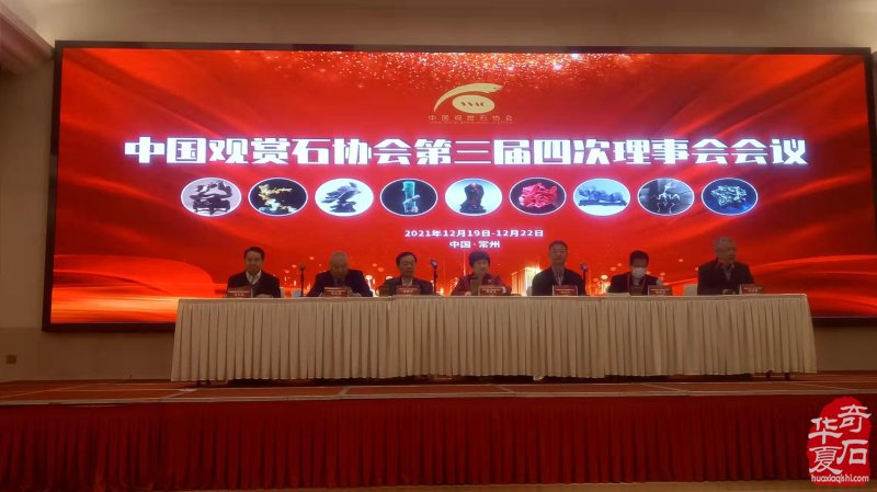 中国观赏石协会第三届第四次理事会隆重召开 图