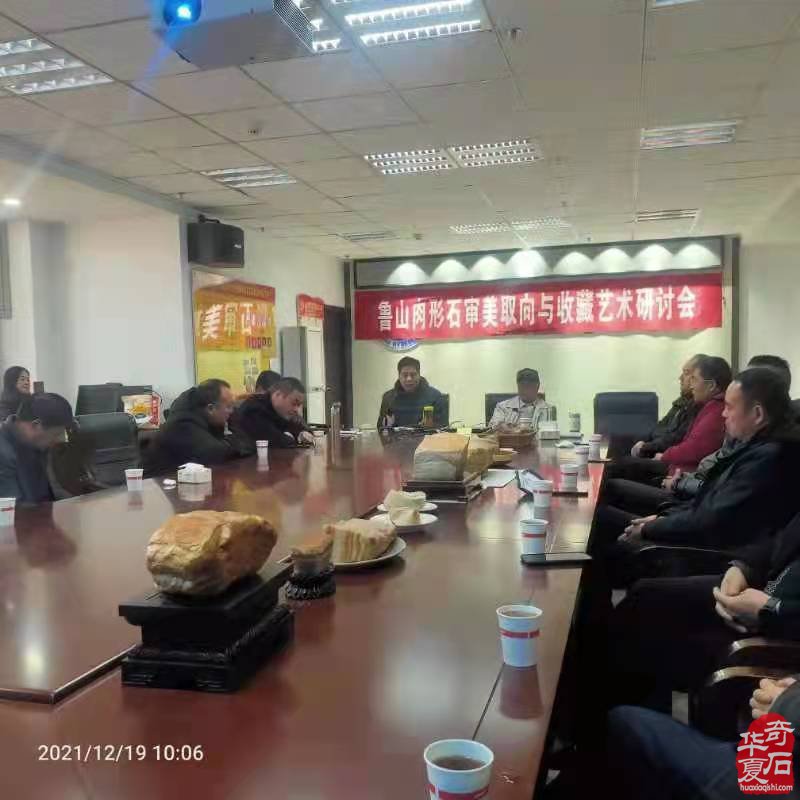 《鲁山肉形石审美取向与收藏艺术研讨会》在平顶山市举行