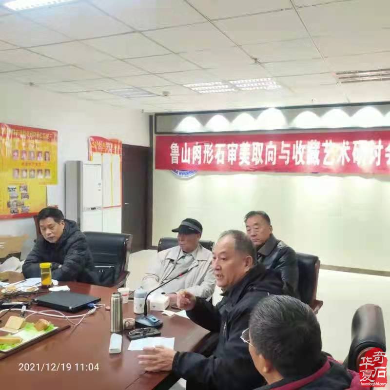《鲁山肉形石审美取向与收藏艺术研讨会》在平顶山市举行