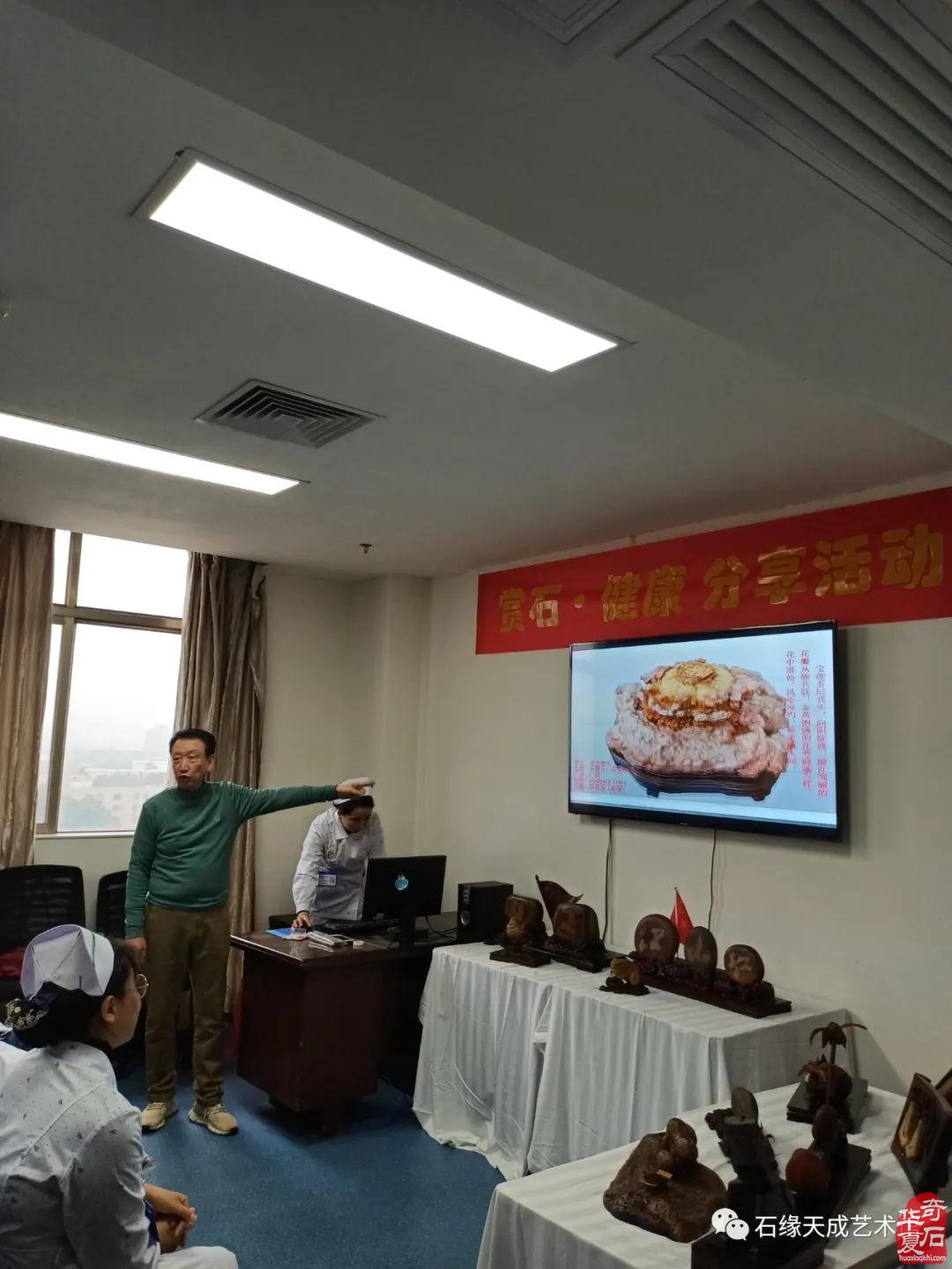 海南开展赏石文化艺术“三进”活动迎新春