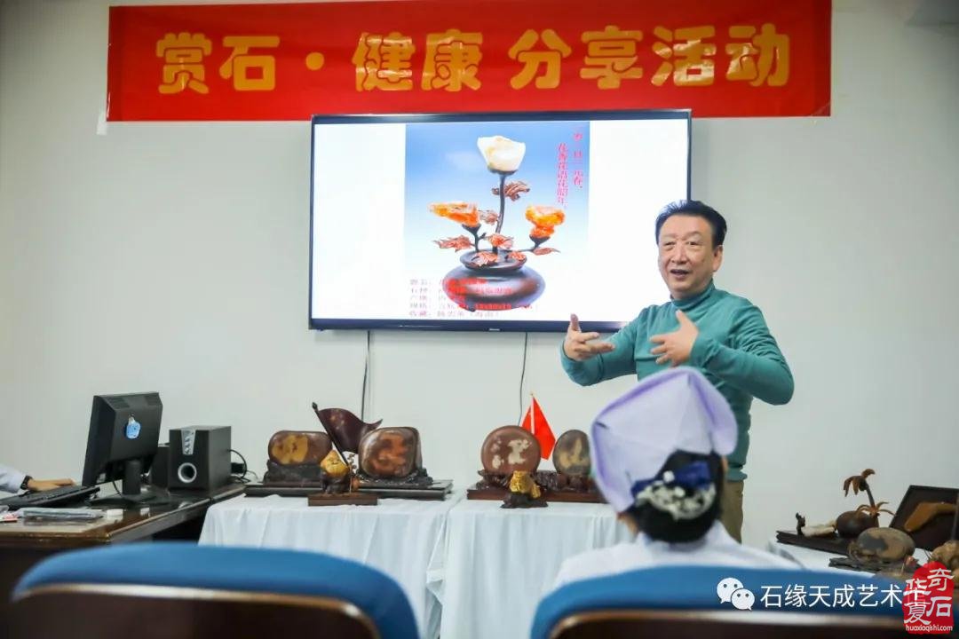 海南开展赏石文化艺术“三进”活动迎新春