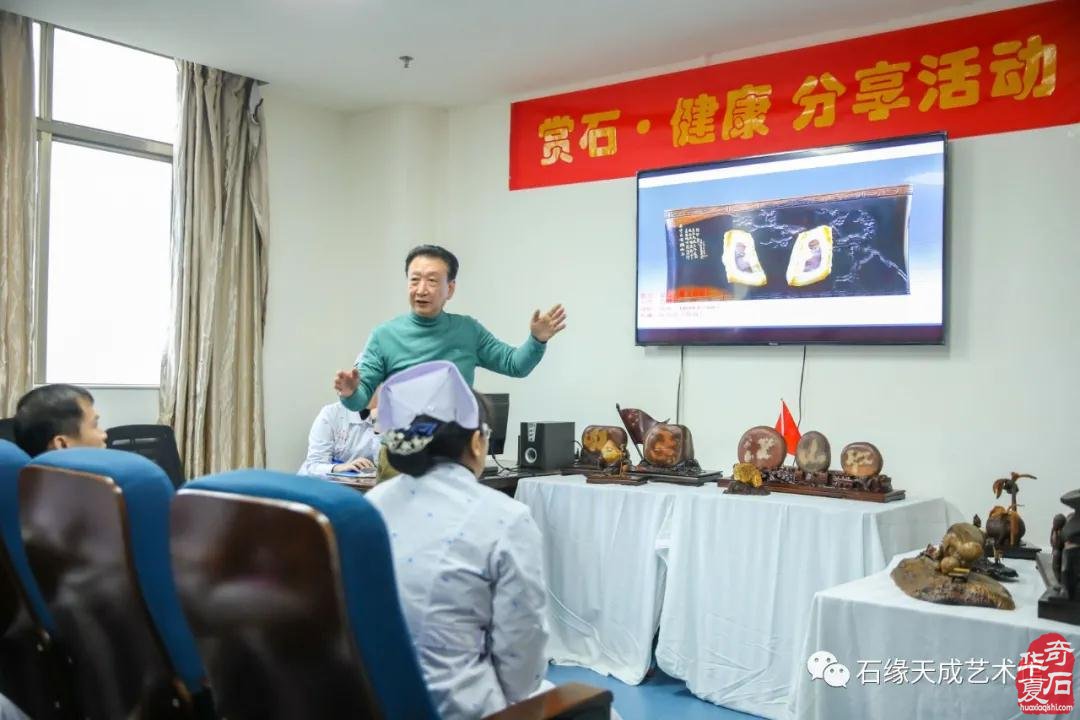 海南开展赏石文化艺术“三进”活动迎新春