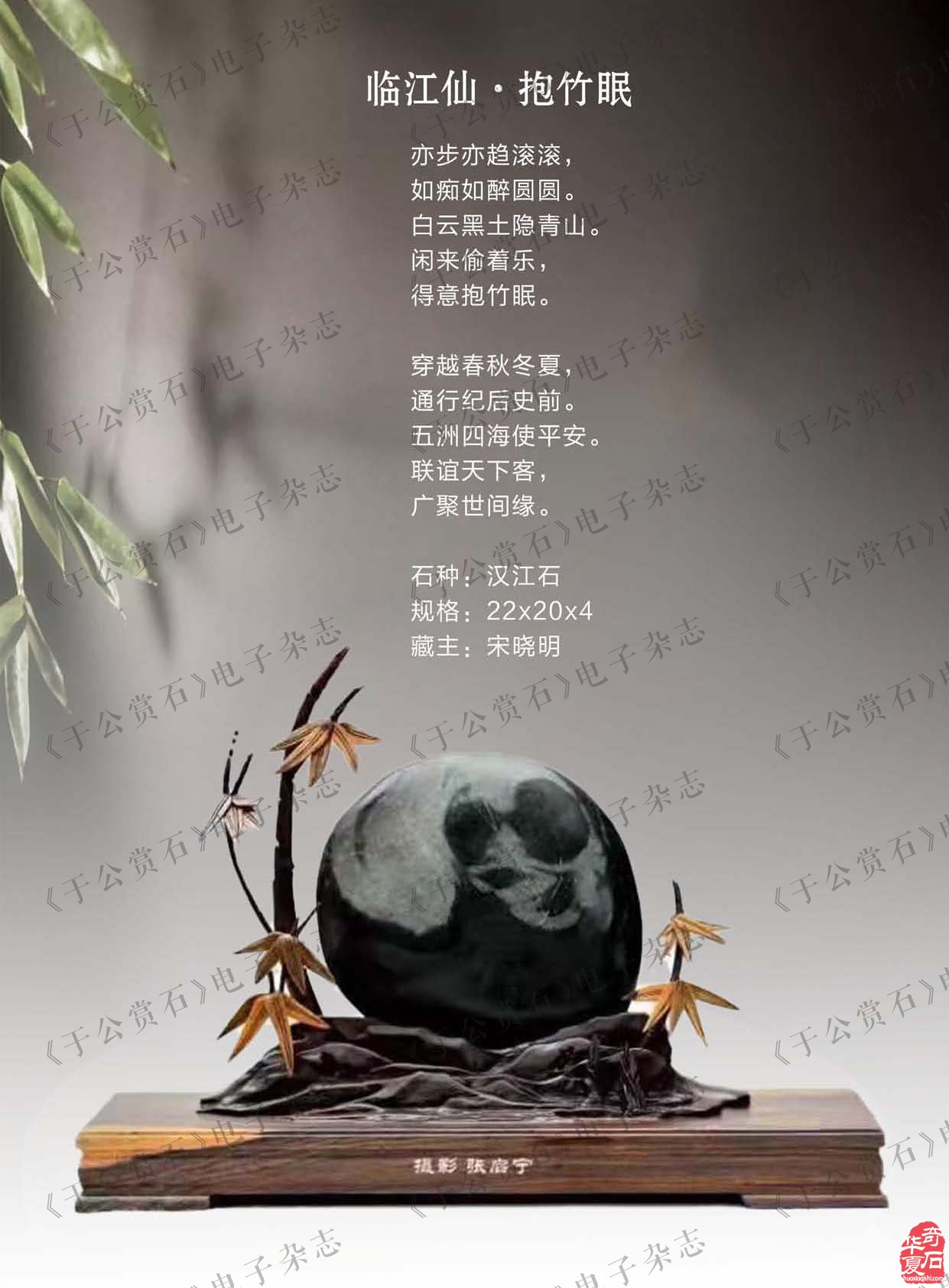 《于公赏石》带您品美石学鉴赏知识