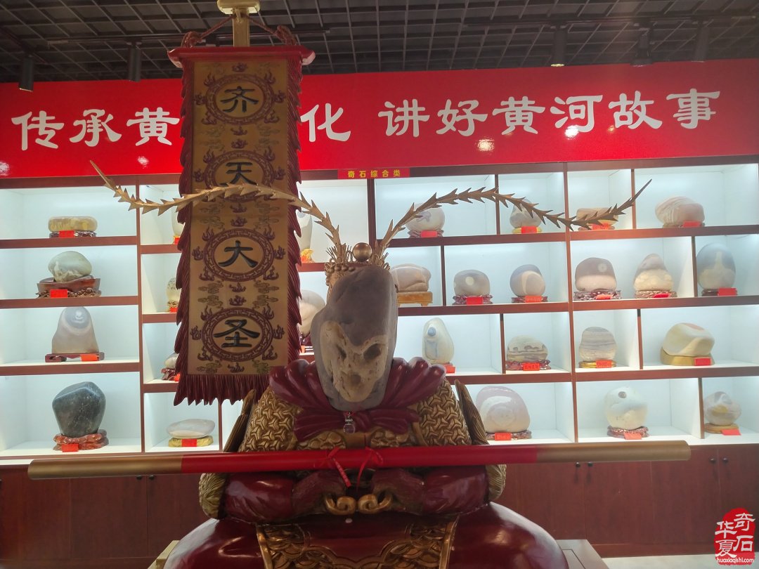 黄河滩上一颗耀眼的赏石明珠 图