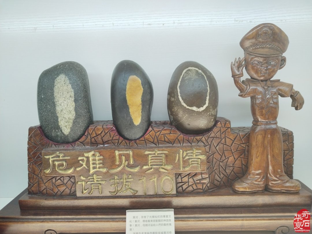 黄河滩上一颗耀眼的赏石明珠 图