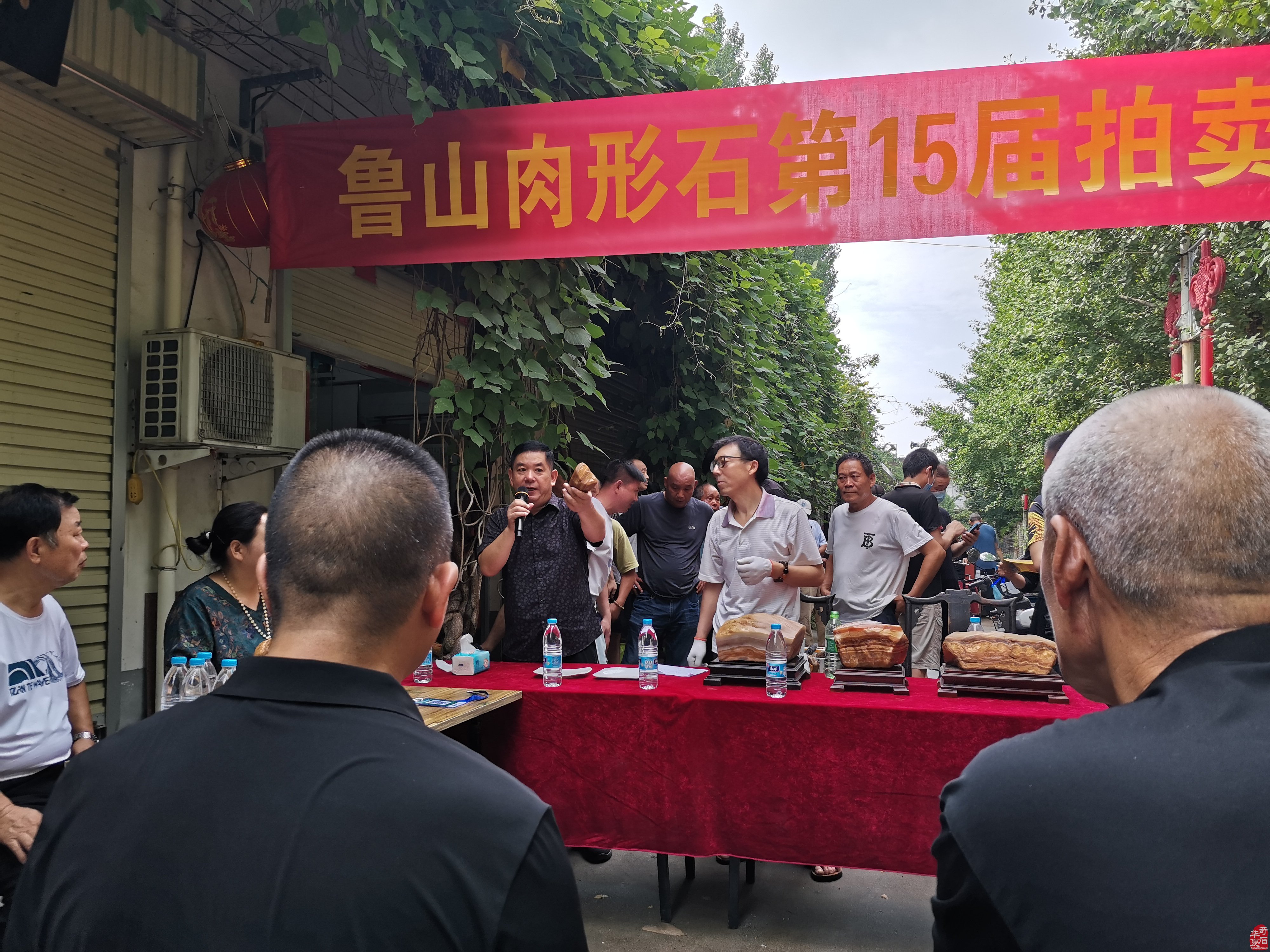鲁山肉形石第15次拍卖交流会在鲁山奇石文化苑隆重举行